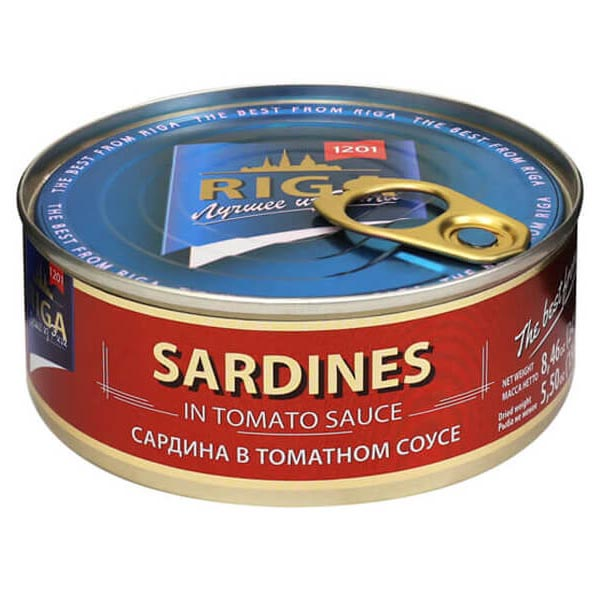 Smoked e/o Sardines-Tomato – 8.47 oz (240gr)